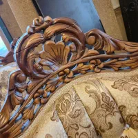 مبل چوبی سلطنتی|مبلمان خانگی و میز عسلی|سهند, |دیوار