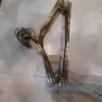 چوب لباسی فلزی طلایی