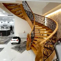 پله های چوبی ‌فلزی|خدمات پیشه و مهارت|شهریار, شهریار|دیوار