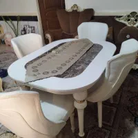 میز نهار خوری چهار نفره چستر|میز و صندلی غذاخوری|بندر امام خمینی, |دیوار