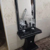 اینه کنسول وشعمدانی