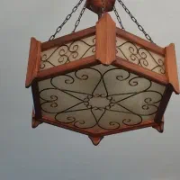 سرویس لوستر چوبی