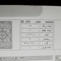 دار قالی چله کشی شده و نخ و نقشه|صنایع دستی و سایر لوازم تزئینی|تهران, کوی بیمه|دیوار