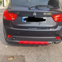 کوییک R آر مشکی قرمز با رینگ مدل 401|خودرو سواری و وانت|تهران, شهرک صدرا|دیوار