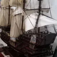 کشتی چوبی بزرگ|کلکسیون اشیاء عتیقه|تهران, حشمتیه|دیوار