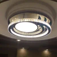 لوستر کارکرده 3 حالته ریموت دار در حد نو|لوستر و چراغ آویز|تهران, هفت حوض|دیوار