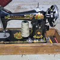 چرخ خیاطی دستی دو شیرنشان مارشال اصل