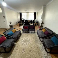 مبل هشت نفره چوبی