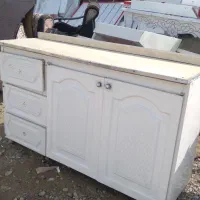 کابینت فلزی ظرفشویی ۲ سینی تک لگن|مصالح و تجهیزات ساختمان|ارومیه, |دیوار