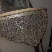 آینه کنسول ملیله کاری|صنایع دستی و سایر لوازم تزئینی|تهران, تسلیحات|دیوار