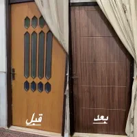 ترمیم انواع درب های چوبی