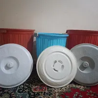 سطل پلاستیکی بزرگ
