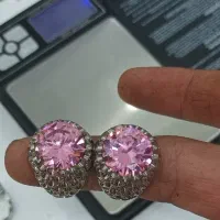 یه جفت موزونایت روسی اصل رکاب تمام دست|جواهرات|ساوه, |دیوار