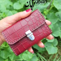 کیف کارت با چرم طبیعی دست دوز|کیف، کفش، کمربند|رشت, استقامت ۱|دیوار