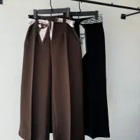 شلوار واید کرپ دبل