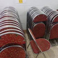 صندلی تاشو فلزی 330 عدد کد 117 زارع
