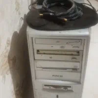 کیس کامپیوتر همراه موس و اتصالات