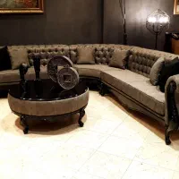 مبل ال ۲تا ۳ نفره با کنچ و جلو مبلی