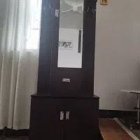 جاکفشی آینه دار قهوه ای|جاکفشی، کمد، دراور|دورود, |دیوار