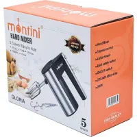 همزن برقی مونیتینی ۵ سرعته ۲ کاره توربو دار