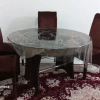 میز نهار خوری زیبا ۴ نفره تا ۶ صندلی جاداره|میز و صندلی غذاخوری|رشت, حومه رشت|دیوار