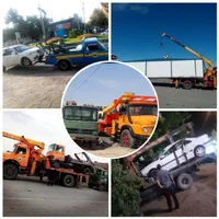 جرثقیل ده تن و خاورطرقبه شاندیز امداد خودرو