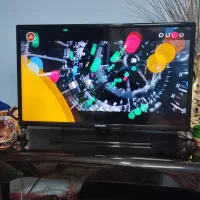 تلویزیون سامسونگ ۳۲ اینچ LED مشکی سالم و تمیز