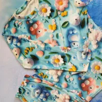 ست بلوز شلوار سه بعدی مخمل|لباس|شهرضا, |دیوار