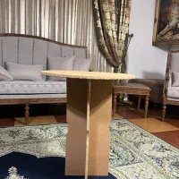 میز گرد چوبی|مبلمان خانگی و میز عسلی|ایزدشهر, |دیوار