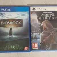 bioshock ps4. assassin's mirage ps5