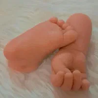 ساخت تندیس دست و پا کودک،زوج