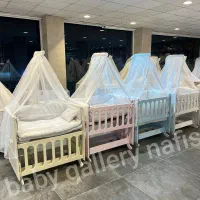 گهواره سنتی نوزاد مدل nk تخت کنارمادرمدل nk