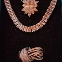 نیم ست انگشتر و دستبند و گردنبند|بدلیجات|دزفول, |دیوار