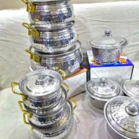 قابلمه ۱۲ تیکه چکشی|ظروف پخت‌وپز|اهواز, حصیرآباد|دیوار