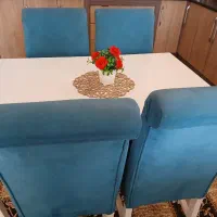 میز صندلی ناهار خوری اصلا استفاده نشده|میز و صندلی غذاخوری|اقلید, |دیوار