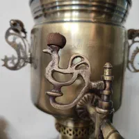 سماور زغالی برنجی ۷ لیتری|کلکسیون اشیاء عتیقه|تهران, نارمک|دیوار