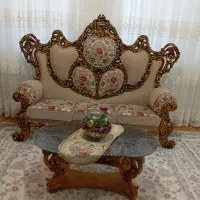 مبل سلطتنی ۹ نفره رنگ نسکافه ای