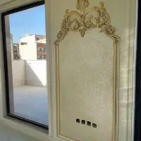 نقاش .پتینه کار .ورق طلا.میکروسمنت