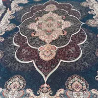 فرش ۱۲متری سورمه ای در حدنو|فرش|ارمند, |دیوار