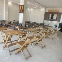 میز صندلی چوبی تاشو|میز و صندلی غذاخوری|بوشهر, |دیوار