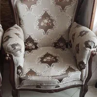 یک دست مبلمان استیل ۹نفره دو رو منبع کاری شده‌|مبلمان خانگی و میز عسلی|اشتهارد, |دیوار