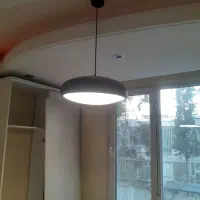 دو عدد لوستر مدرن