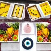 سفارش حلوا و پکیج پاتختی عروس خانم ها