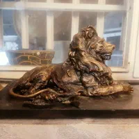 یک جفت مجسمه برنز خارجی خاص وزیبا ۳۵ ملیون