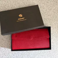 کیف پول زنانه نوین چرم