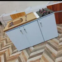 سینک و کابینت و گاز و 3 درب آماده