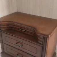 ۲ عدد پاتختی چوبی سالم