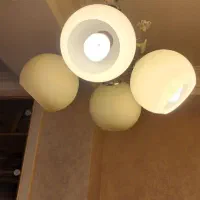 لوستر|لوستر و چراغ آویز|رشت, نیکمرام|دیوار