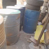 بشکه ۲۲۰ لیتری فلزی سالم