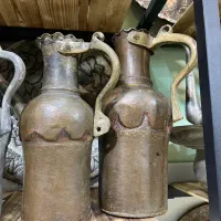 افتابه مسی اصل قدیمی سنگین|کلکسیون اشیاء عتیقه|ساری, |دیوار